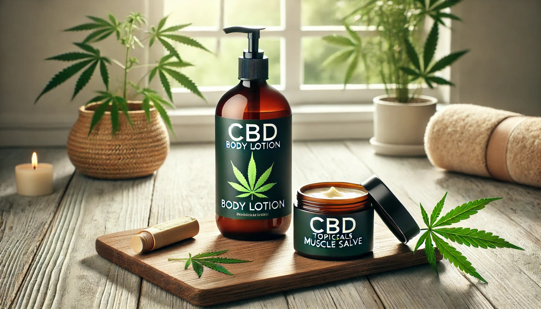 Best CBD Topicals for Pain Relief: Full Spectrum CBD Body Lotion & Muscle Salve